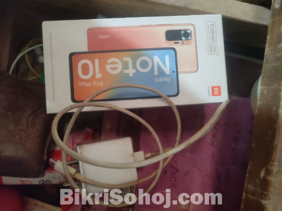 Redmi note 10 pro max 6+128